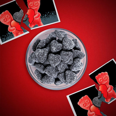 Sour Patch Kids Black Raspberry Sour Hearts - FragFuel