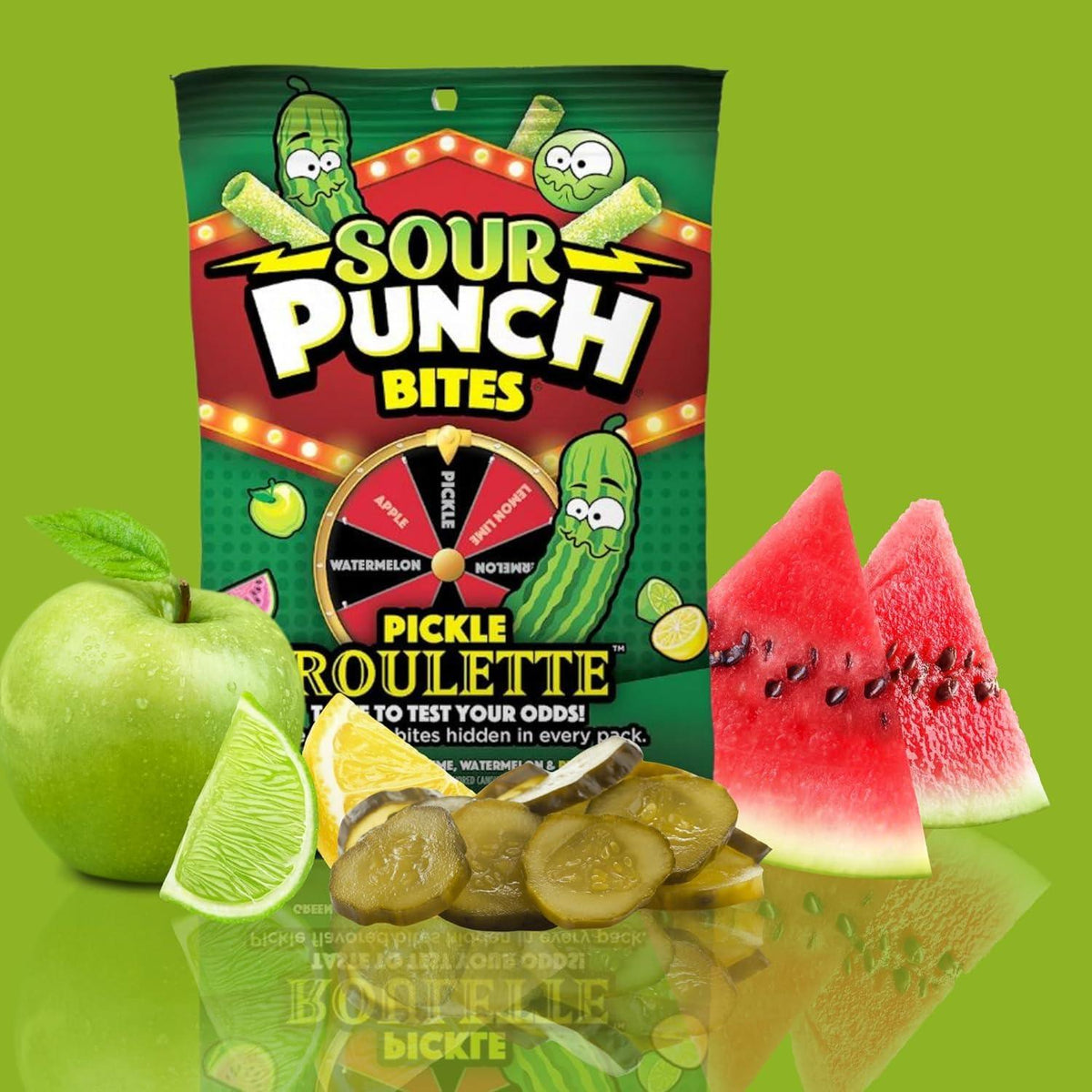 Sour Punch Bites Pickle Roulette - FragFuel