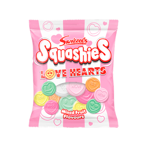 Swizzels Squashies Love Hearts Gummy - FragFuel