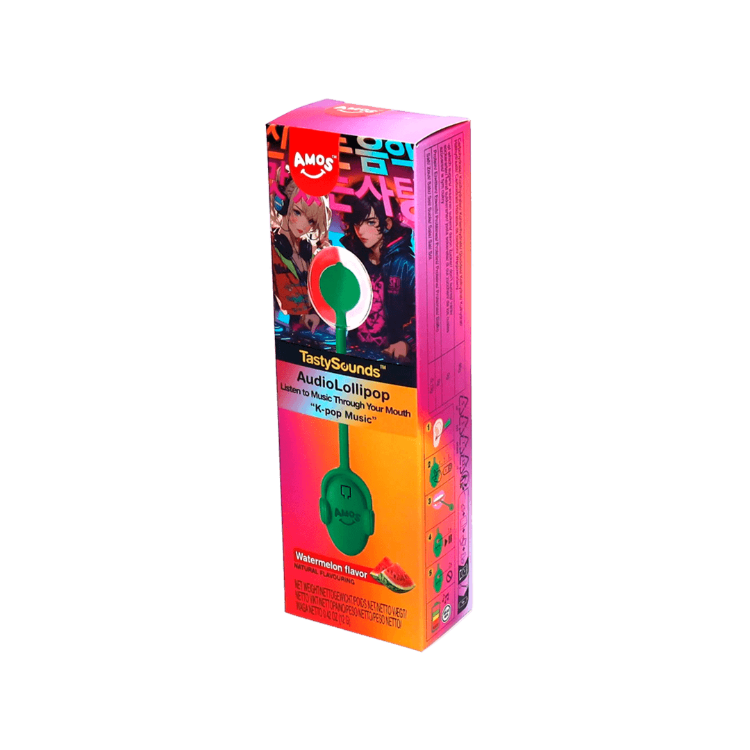 TastySounds Lollipop Watermelon Flavor with Music - K-Pop - FragFuel