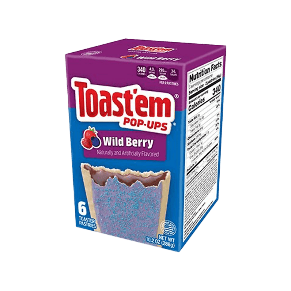 Toast'em Frosted Wild Berry - FragFuel