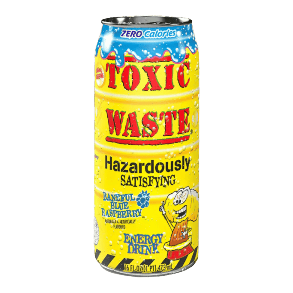 Toxic Waste Energy Drink Baneful Blue Raspberry - FragFuel