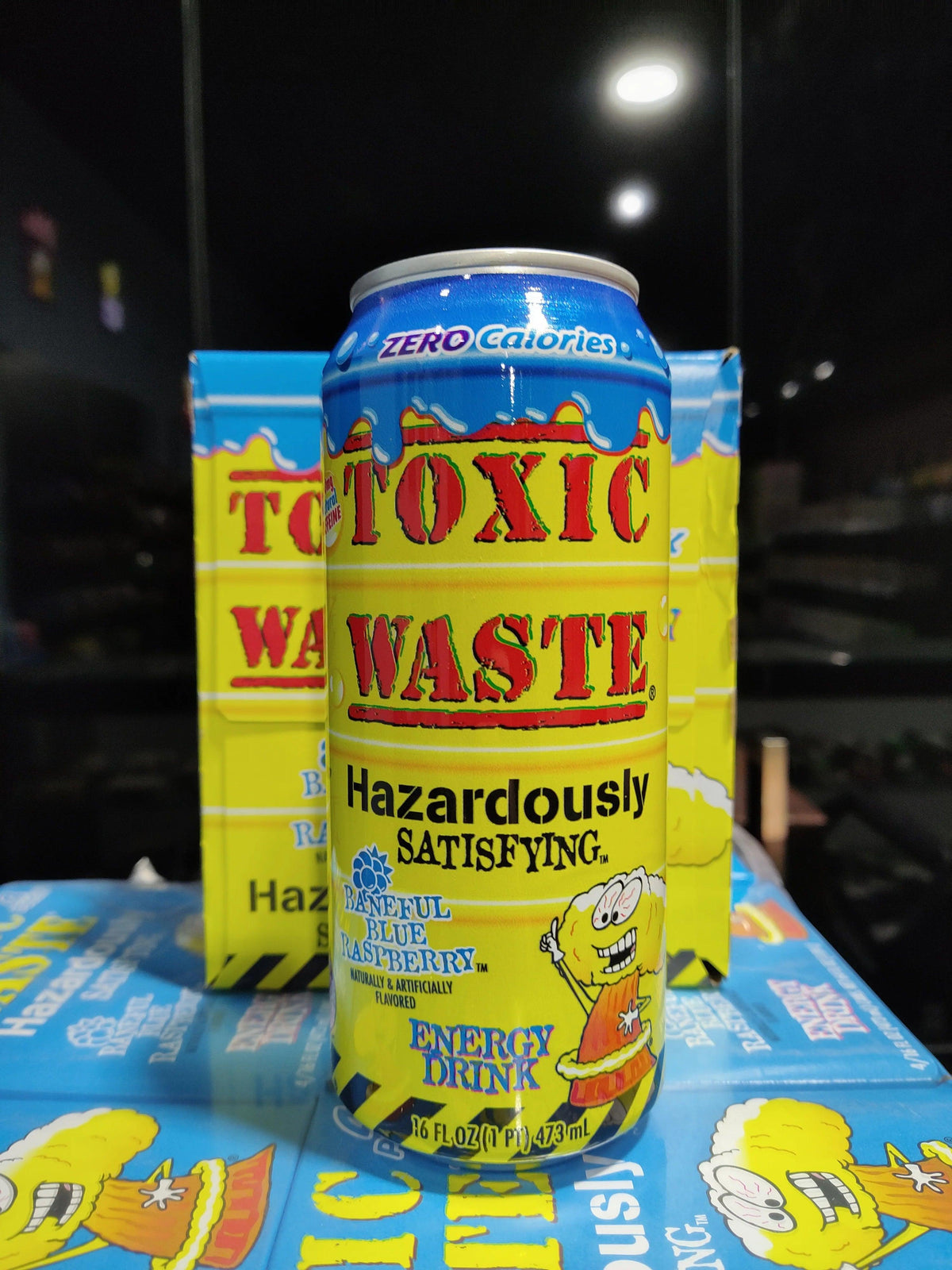 Toxic Waste Energy Drink Baneful Blue Raspberry - FragFuel