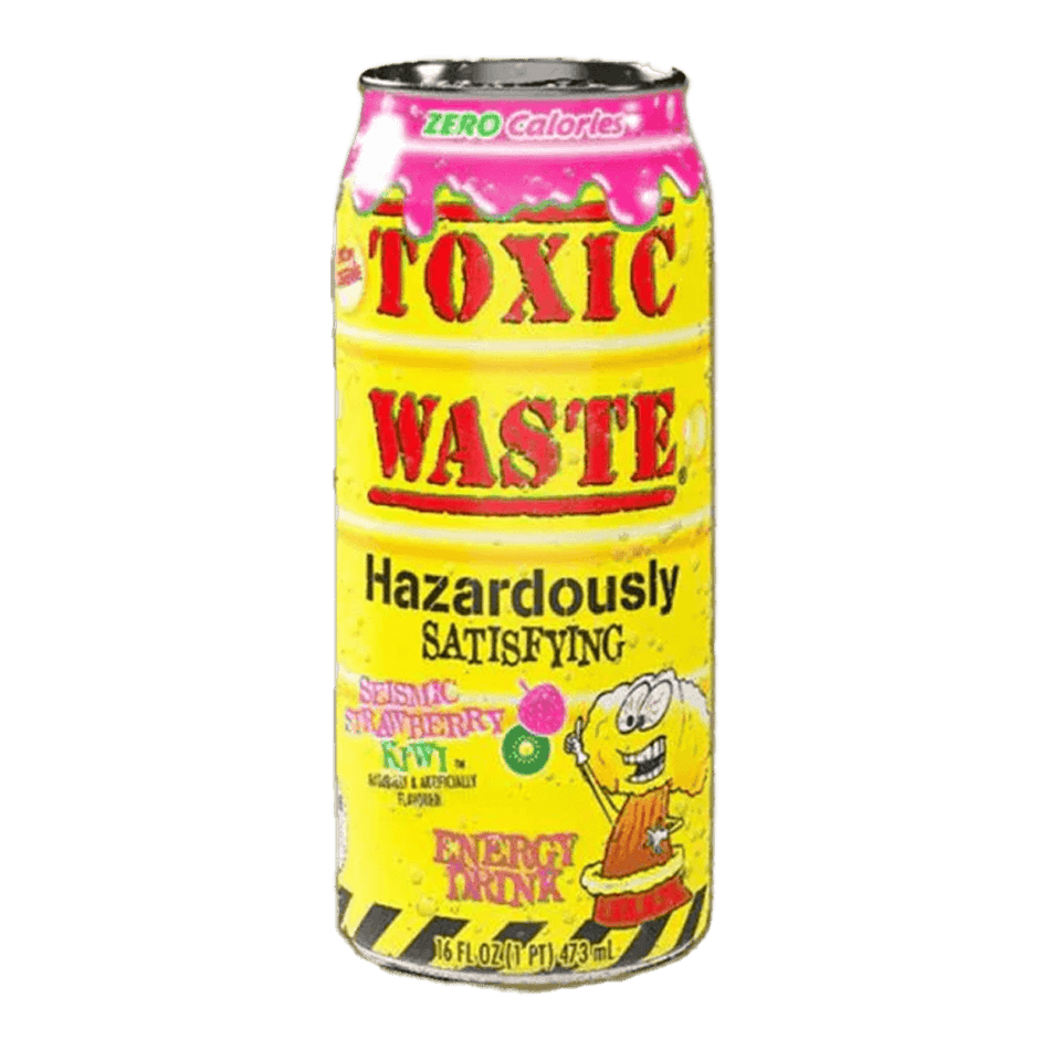 Toxic Waste Energy Drink Seismic Strawberry Kiwi - FragFuel
