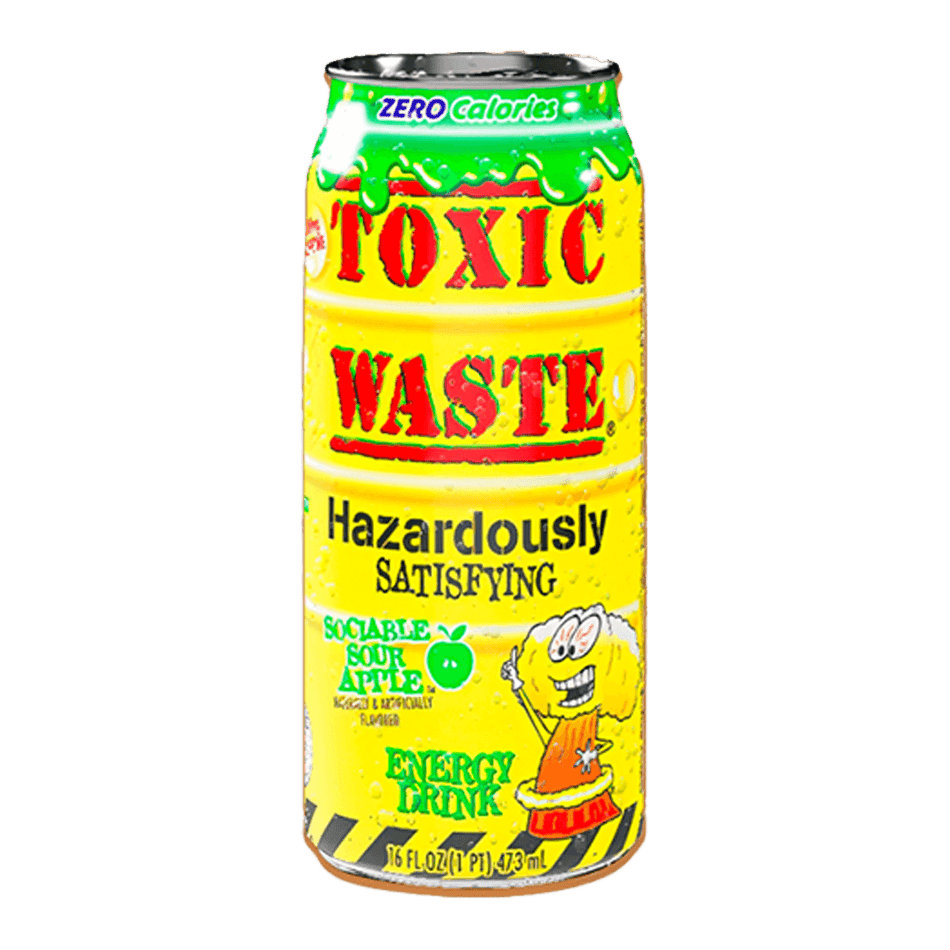 Toxic Waste Energy Drink Sociable Sour Apple - FragFuel