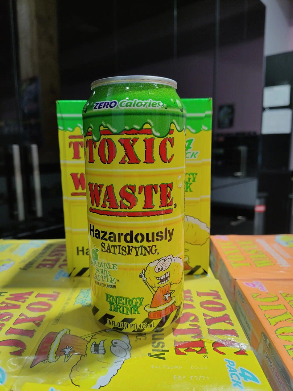 Toxic Waste Energy Drink Sociable Sour Apple - FragFuel