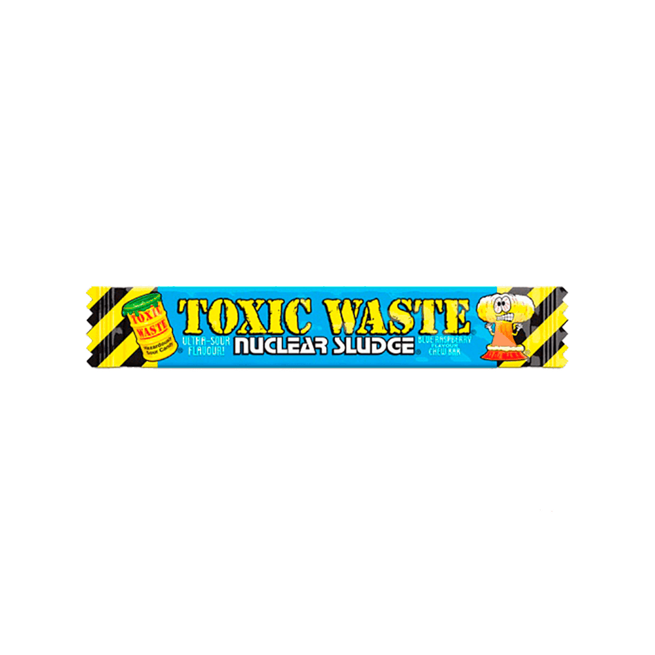 Toxic Waste Nuclear Sludge Chew Bar Blue Raspberry - FragFuel