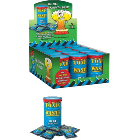 Toxic Waste Sour Candy Drum Blue - FragFuel