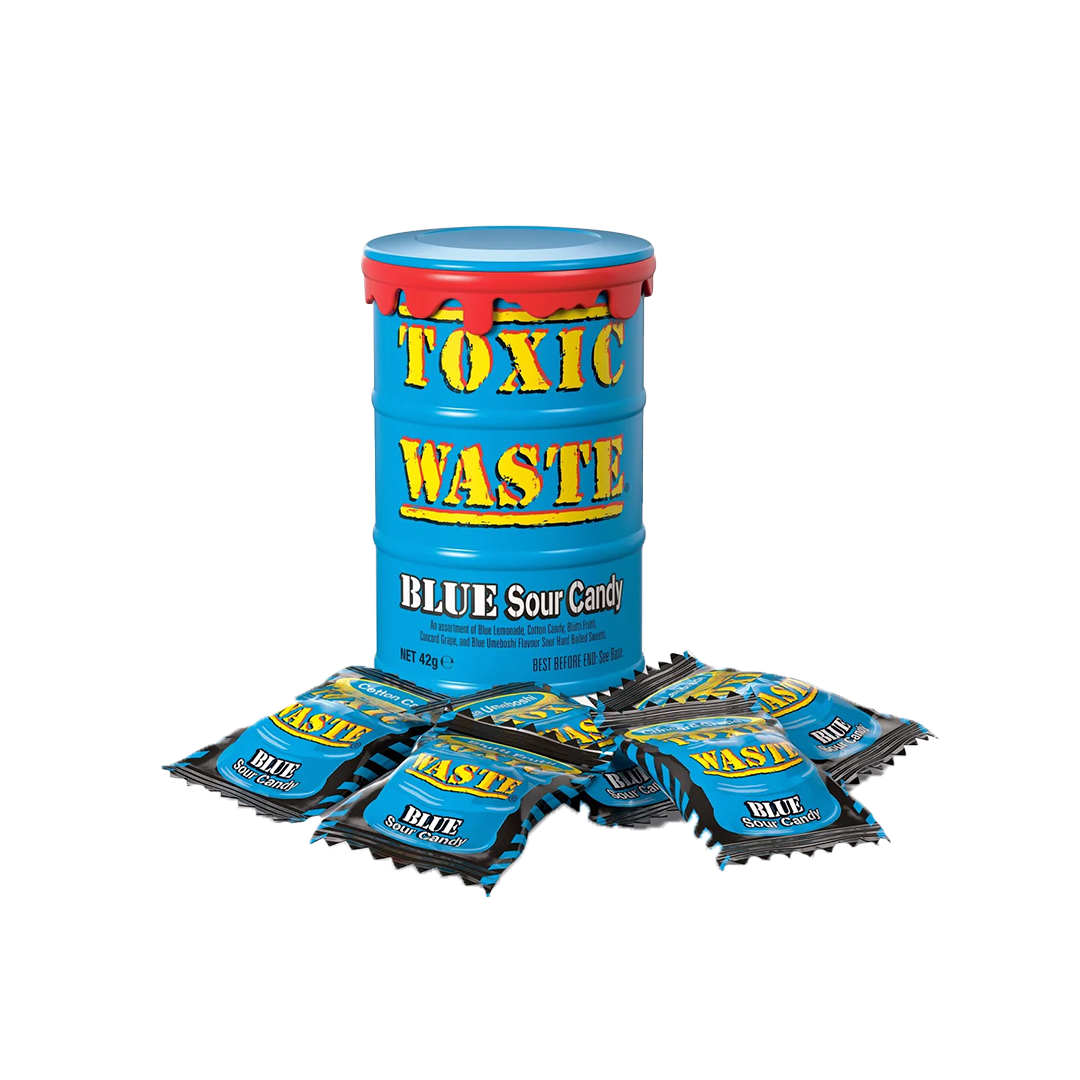 Toxic Waste Sour Candy Drum Blue - FragFuel