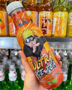 Ultra Ice Tea Naruto (Naruto) - Peach Flavor Bottle