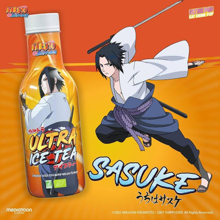 Ultra Ice Tea Sasuke (Naruto) - Peach Flavor (Bottle) - FragFuel