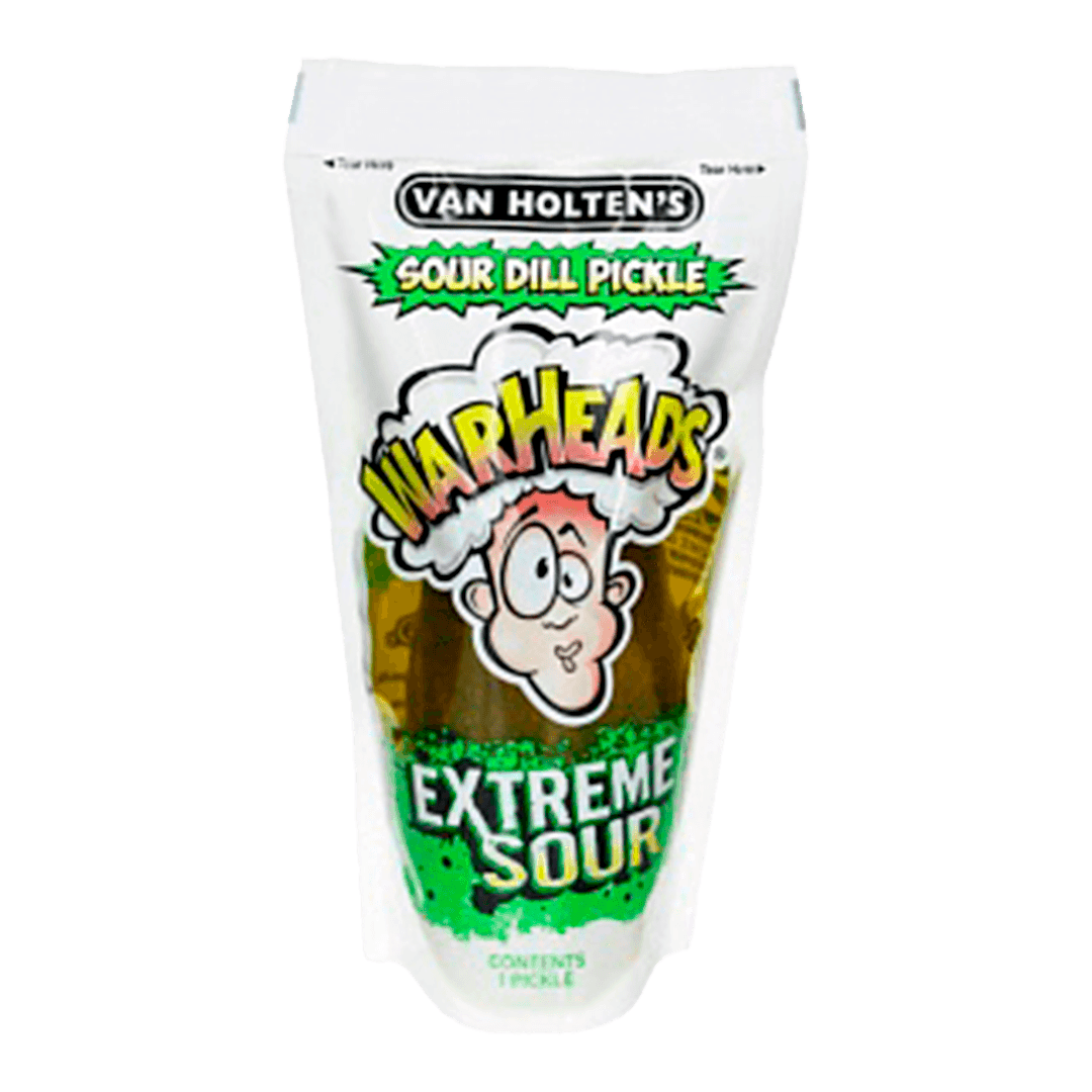 Van Holten's Warheads Sour Dill Jumbo Pickle - FragFuel