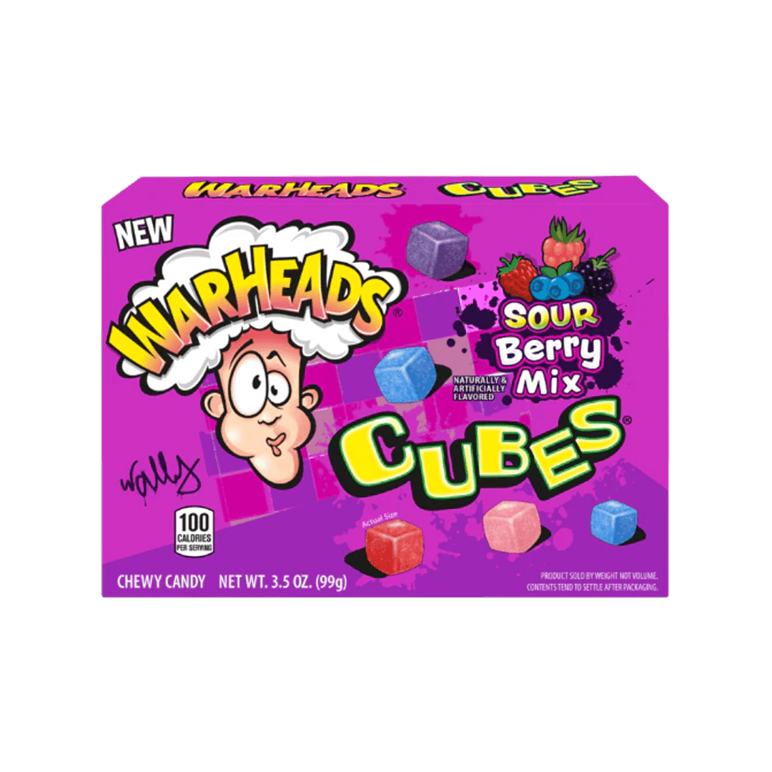 Warheads Cubes Sour Berry Mix - FragFuel