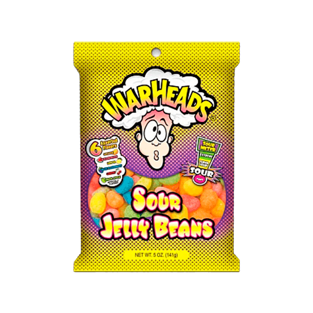 Warheads Jelly Beans Sour - FragFuel