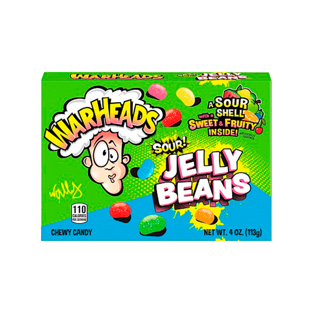 Warheads Sour Jelly Beans - FragFuel