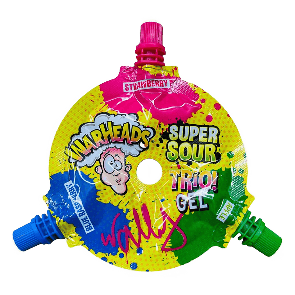 Warheads Super Sour Trio Gel - FragFuel