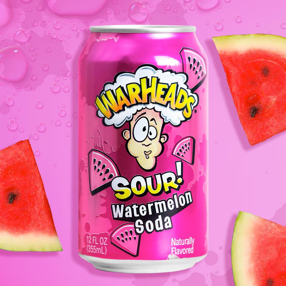 Warheads Watermelon Sour Soda - FragFuel