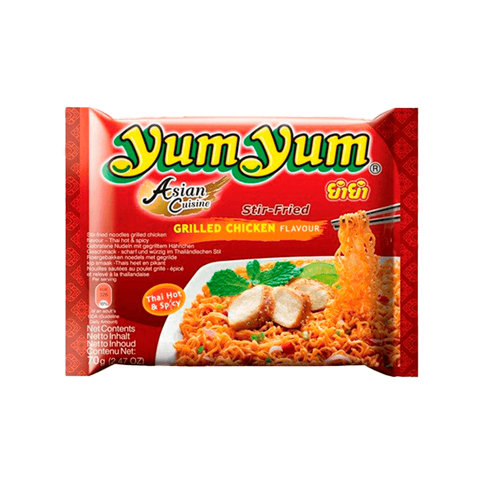 Yum Yum Chicken-Thai Hot & Spicy Noodles / Ramen - FragFuel
